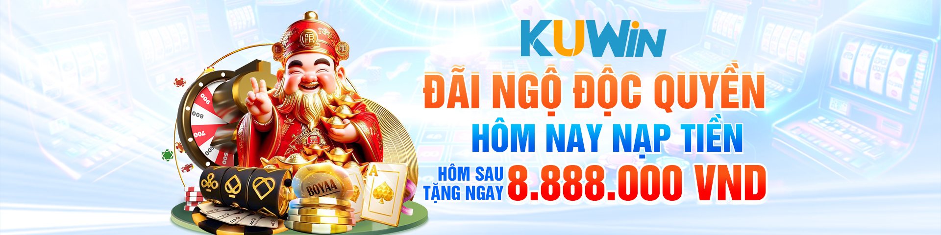 Kuwin Đãi ngộ độc quyền hôm nay nạp tiền